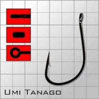 Крючки metsui UMI TANAGO цвет bln, размер № 10, в уп. 12 шт.