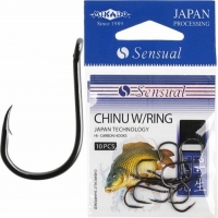 Mikado Chinu w/ring №6 (10 шт) black nickel