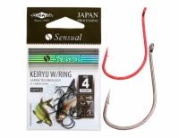 Mikado Keiryu W Ring №10 10 шт black nickel