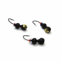 Мормышка вольфрамовая Муравей с коронкой d2.5мм 0.4г