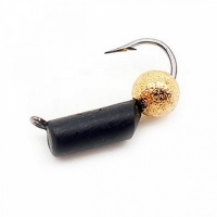 Мормышка вольфрамовая "Столбик " шар звёздная пыль, 2.5мм вес 0.7г