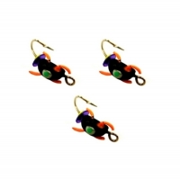 Мормышка Жук с лапками размер 3.0 вес 0.6г