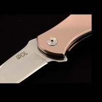 Нож складной автоматический небольшой Ножемир Чёткий расклад IDOL A-220