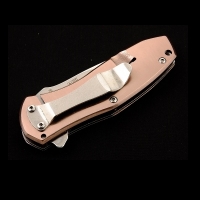 Нож складной автоматический небольшой Ножемир Чёткий расклад IDOL A-220