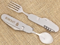 Нож складной многофункциональный ложка-вилка Ножемир Чёткий Расклад Bushcraft C-187BUS