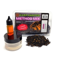 Пеллетс Carp Hunter для методных кормушек + Fluoro + Liquid Squid (кальмар)