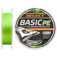 Шнур Select Basic PE X4 150m (салатовый) 0.12mm 12LB/5.6kg