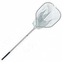 Подсак рыболовный алюминиевый 80×70 (жесткий каркас) ручка 2.1 м