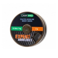 Поводковый в оболочке Carp Pro 15LB 7M зеленый