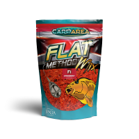 Прикормка CarpArea «Flat Method F-1» (клубника) 600гр