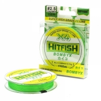 Шнур Hitfish Bombyx 4x PE 150м #1.5 0.205mm 7.70кг