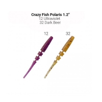 Силиконовые приманки Crazy Fish Polaris 1.2" 61-30-12/32-6