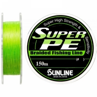 Sunline Super PE 150m(G) 6LB 0,128 мм 3 кг #0,6 (салатовая)
