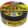 Пеллетс VAN DAF Halibut (Палтус) с отверстием под волос, 14 мм, банка 100 г.