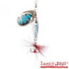 Блесна вращающаяся Lucky John TRIAN BLADE ROUND 9.0г цвет 003