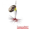 Блесна вращающаяся Lucky John TRIAN BLADE ROUND 9.0г цвет 004