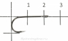 Крючок Varivas Trailer Hook №3 (упак. 6шт)
