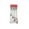 Поводок стальной NAMAZU Leader 1х7 Nylon Coated Green, L-15см, test- 11 кг (1 шт)