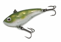 Воблер Savage Gear TPE Soft Vibes 51 Green Silver Flash