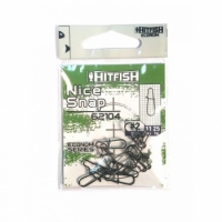 Застежка "HITFISH" Econom Series NICE Snap 62104-1 (18kg/11 шт)