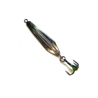 Зимняя блесна Ромб 1.8гр (серебро) ручная работа